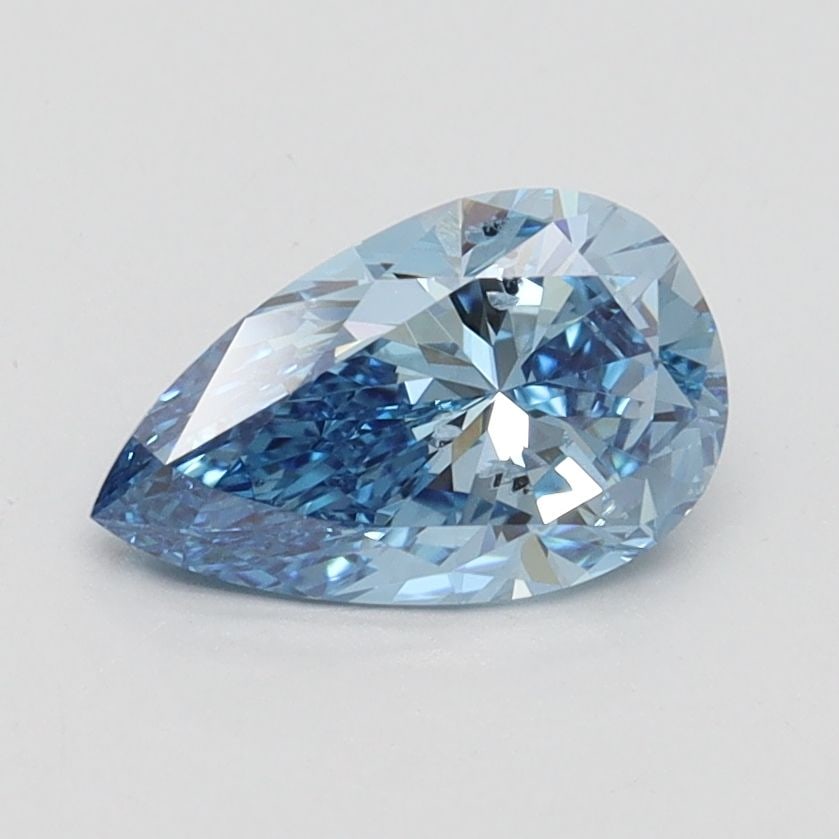 Loose Diamond - PEAR 1.01ct Fancy Vivid Blue SI1: Loose Diamond - PEAR 1.01ct Fancy Vivid Blue SI1 Source: This is a real non-mined Diamond that has been grown in a lab Shape: PEAR Carats: 1.01 Color: Fancy Vivid Blue Certification: IGI Video: