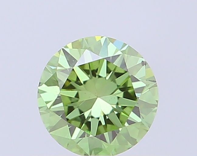 Loose Diamond - ROUND 0.51ct Fancy Vivid Green VS2: Loose Diamond - ROUND 0.51ct Fancy Vivid Green VS2 Source: This is a real non-mined Diamond that has been grown in a lab Shape: ROUND Carats: 0.51 Color: Fancy Vivid Green Certification: IGI Video: