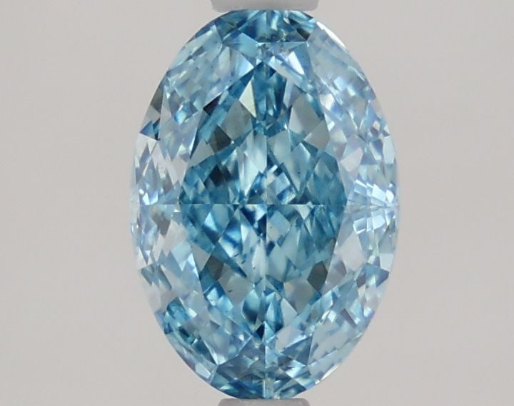 Loose Diamond - OVAL 1.41ct Fancy Vivid Blue VS2: Loose Diamond - OVAL 1.41ct Fancy Vivid Blue VS2 Source: This is a real non-mined Diamond that has been grown in a lab Shape: OVAL Carats: 1.41 Color: Fancy Vivid Blue Certification: IGI Video: