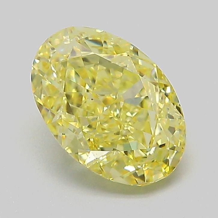 Loose Diamond - OVAL 1.56ct Fancy Intense Yellow VS1: Loose Diamond - OVAL 1.56ct Fancy Intense Yellow VS1 Source: This is a real non-mined Diamond that has been grown in a lab Shape: OVAL Carats: 1.56 Color: Fancy Intense Yellow Certification: IGI Video