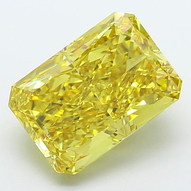 Loose Diamond - RADIANT 10.05ct Fancy Vivid Yellow VS1 (1 of 1)