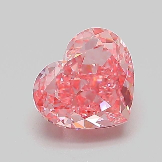 Loose Diamond - HEART 1.02ct Fancy Vivid Pink VVS2: Loose Diamond - HEART 1.02ct Fancy Vivid Pink VVS2 Source: This is a real non-mined Diamond that has been grown in a lab Shape: HEART Carats: 1.02 Color: Fancy Vivid Pink Certification: IGI Video: