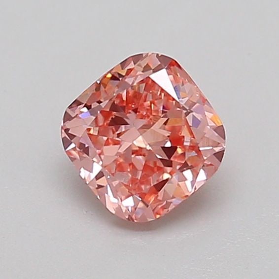Loose Diamond - CUSHION MODIFIED 0.66ct Fancy Intense Pink VS1: Loose Diamond - CUSHION MODIFIED 0.66ct Fancy Intense Pink VS1 Source: This is a real non-mined Diamond that has been grown in a lab Shape: CUSHION MODIFIED Carats: 0.66 Color: Fancy Intense Pink Cert