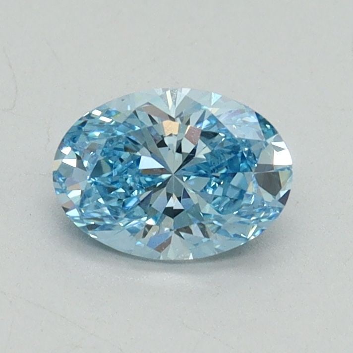 Loose Diamond - OVAL 0.61ct Fancy Vivid Blue VS2: Loose Diamond - OVAL 0.61ct Fancy Vivid Blue VS2 Source: This is a real non-mined Diamond that has been grown in a lab Shape: OVAL Carats: 0.61 Color: Fancy Vivid Blue Certification: IGI Video: