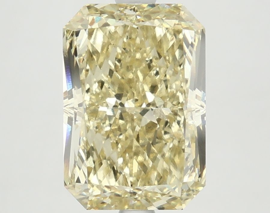 Loose Diamond - RADIANT 4.16ct Fancy Intense Yellow VS1: Loose Diamond - RADIANT 4.16ct Fancy Intense Yellow VS1 Source: This is a real non-mined Diamond that has been grown in a lab Shape: RADIANT Carats: 4.16 Color: Fancy Intense Yellow Certification: IGI