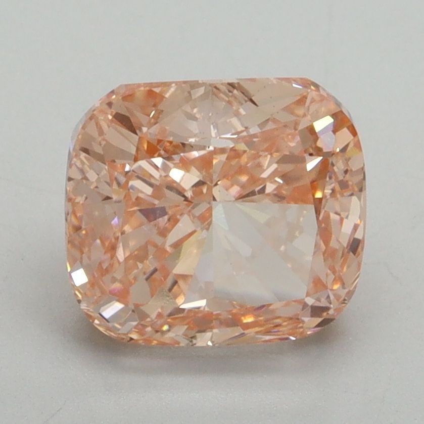 Loose Diamond - CUSHION BRILLIANT 2.6ct Fancy Vivid Pink VS1: Loose Diamond - CUSHION BRILLIANT 2.6ct Fancy Vivid Pink VS1 Source: This is a real non-mined Diamond that has been grown in a lab Shape: CUSHION BRILLIANT Carats: 2.6 Color: Fancy Vivid Pink Certific