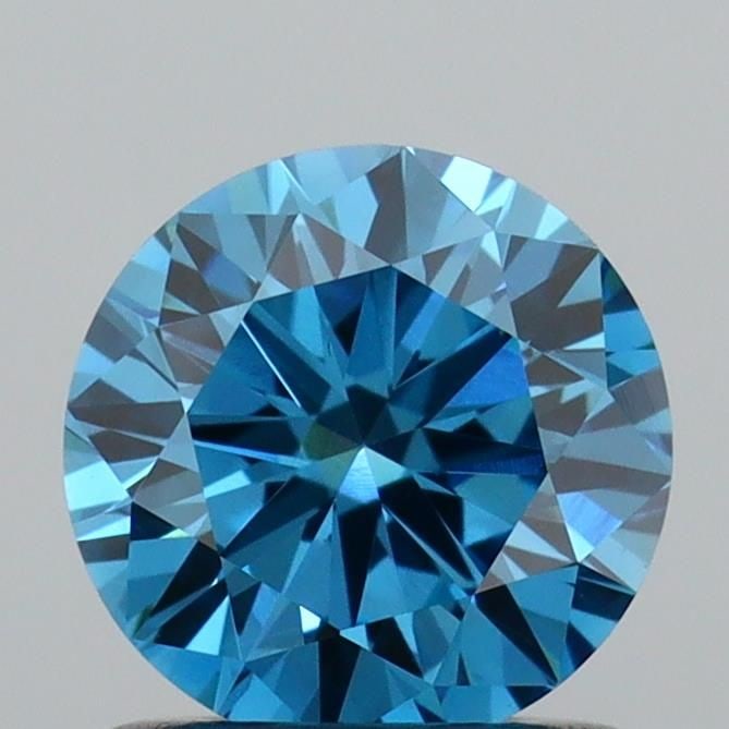 Loose Diamond - ROUND 1.01ct Fancy Vivid Blue VS1: Loose Diamond - ROUND 1.01ct Fancy Vivid Blue VS1 Source: This is a real non-mined Diamond that has been grown in a lab Shape: ROUND Carats: 1.01 Color: Fancy Vivid Blue Certification: IGI Video: