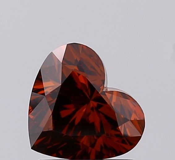 Loose Diamond - HEART 1.08ct Fancy Deep Brown VS1: Loose Diamond - HEART 1.08ct Fancy Deep Brown VS1 Source: This is a real non-mined Diamond that has been grown in a lab Shape: HEART Carats: 1.08 Color: Fancy Deep Brown Certification: IGI Video: