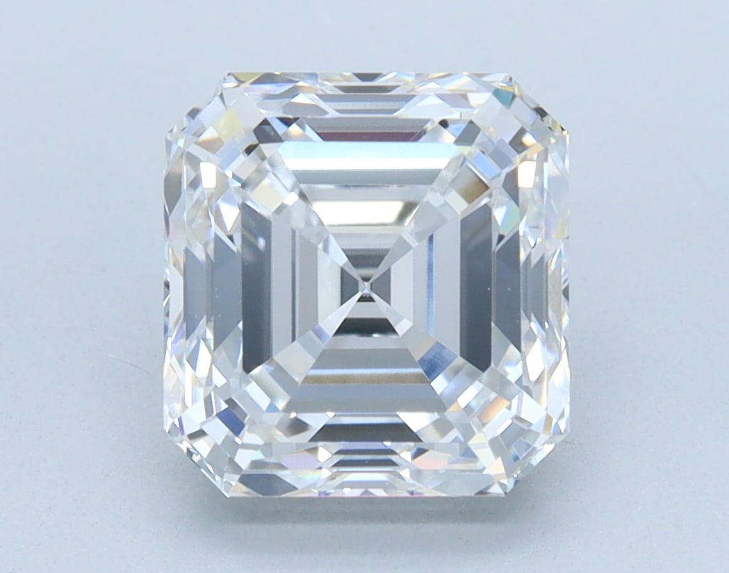 Loose Diamond - ASSCHER 2.5ct D VVS2: Loose Diamond - ASSCHER 2.5ct D VVS2 Source: This is a real non-mined Diamond that has been grown in a lab Shape: ASSCHER Carats: 2.5 Color: D Clarity: VVS2 Certification: IGI Condition: Pre-Owned PLE
