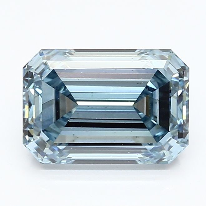 Loose Diamond - EMERALD 2.52ct Fancy Intense Blue VS2 (1 of 1)