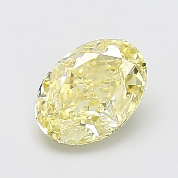 Loose Diamond - OVAL 1.52ct Fancy Light Yellow VVS2: Loose Diamond - OVAL 1.52ct Fancy Light Yellow VVS2 Source: This is a real non-mined Diamond that has been grown in a lab Shape: OVAL Carats: 1.52 Color: Fancy Light Yellow Certification: IGI Video:
