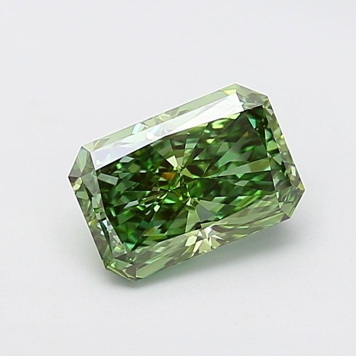 Loose Diamond - RADIANT 2.13ct Fancy Vivid Green VVS2 (1 of 1)