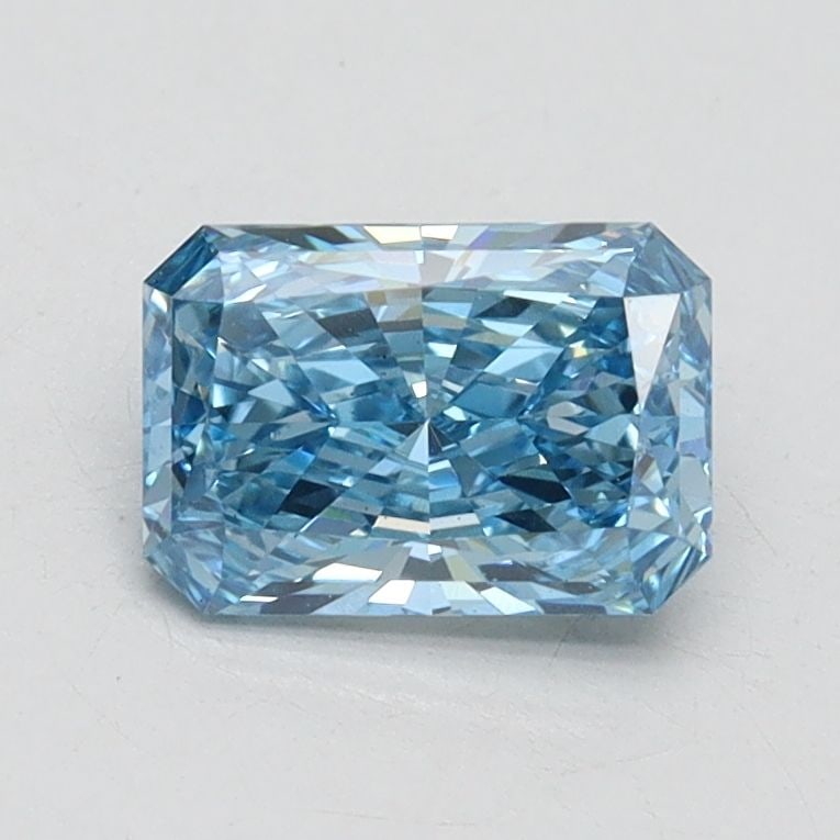 Loose Diamond - RADIANT 0.9ct Fancy Vivid Blue VS1: Loose Diamond - RADIANT 0.9ct Fancy Vivid Blue VS1 Source: This is a real non-mined Diamond that has been grown in a lab Shape: RADIANT Carats: 0.9 Color: Fancy Vivid Blue Certification: IGI Video: