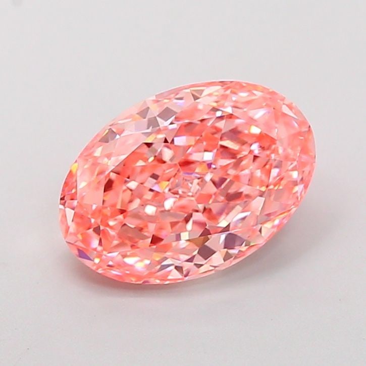 Loose Diamond - OVAL 2.73ct Fancy Vivid Pink VVS2: Loose Diamond - OVAL 2.73ct Fancy Vivid Pink VVS2 Source: This is a real non-mined Diamond that has been grown in a lab Shape: OVAL Carats: 2.73 Color: Fancy Vivid Pink Certification: IGI Video: