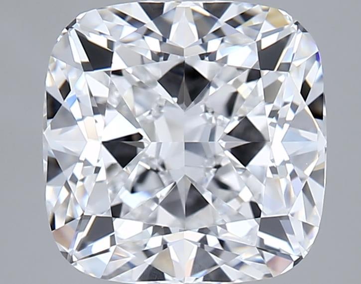 Loose Diamond - CUSHION 2.54ct D VVS2: Loose Diamond - CUSHION 2.54ct D VVS2 Source: This is a real non-mined Diamond that has been grown in a lab Shape: CUSHION Carats: 2.54 Color: D Clarity: VVS2 Certification: IGI Condition: Pre-Owned P