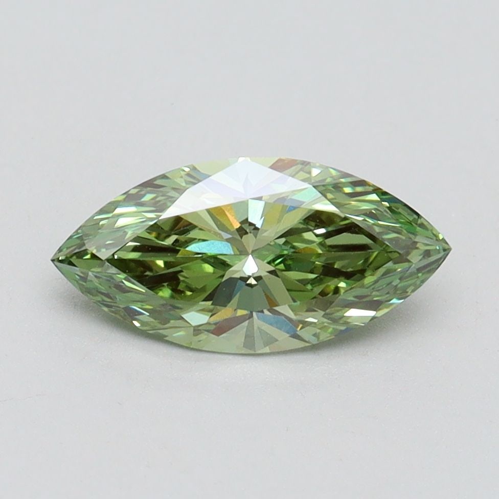 Loose Diamond - MARQUISE 1.04ct Fancy Vivid Green VVS2 (1 of 1)