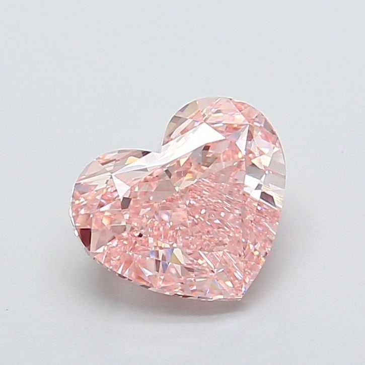 Loose Diamond - HEART 3.01ct Fancy Intense Pink VVS2: Loose Diamond - HEART 3.01ct Fancy Intense Pink VVS2 Source: This is a real non-mined Diamond that has been grown in a lab Shape: HEART Carats: 3.01 Color: Fancy Intense Pink Certification: IGI Video: