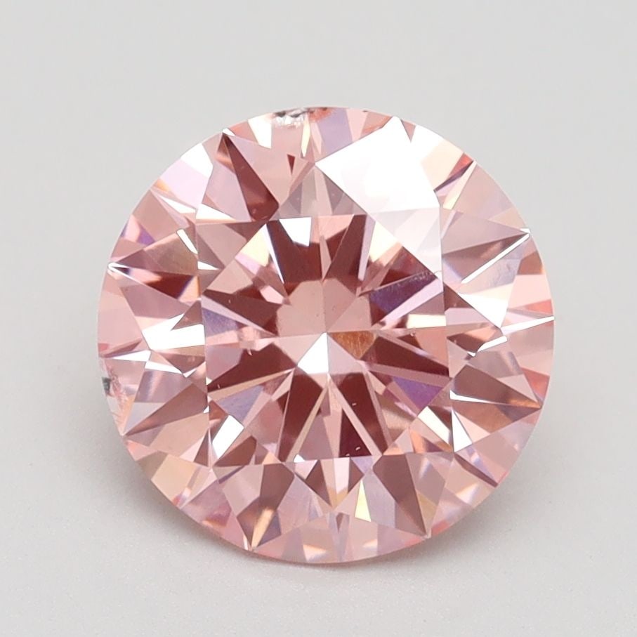 Loose Diamond - ROUND 2.5ct Fancy Intense Pink SI2: Loose Diamond - ROUND 2.5ct Fancy Intense Pink SI2 Source: This is a real non-mined Diamond that has been grown in a lab Shape: ROUND Carats: 2.5 Color: Fancy Intense Pink Certification: IGI Video: