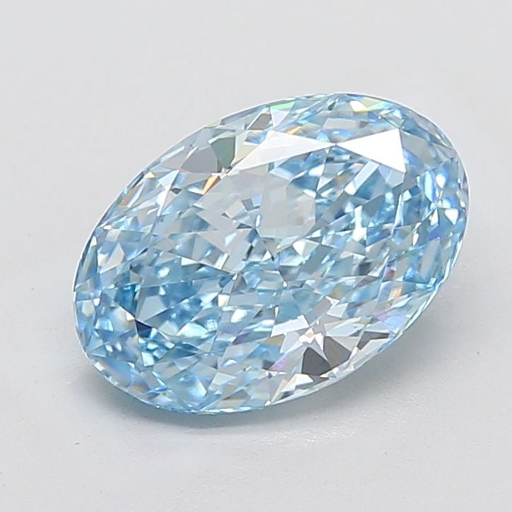 Loose Diamond - OVAL 3.52ct Fancy Vivid Blue VS1: Loose Diamond - OVAL 3.52ct Fancy Vivid Blue VS1 Source: This is a real non-mined Diamond that has been grown in a lab Shape: OVAL Carats: 3.52 Color: Fancy Vivid Blue Certification: IGI Video: