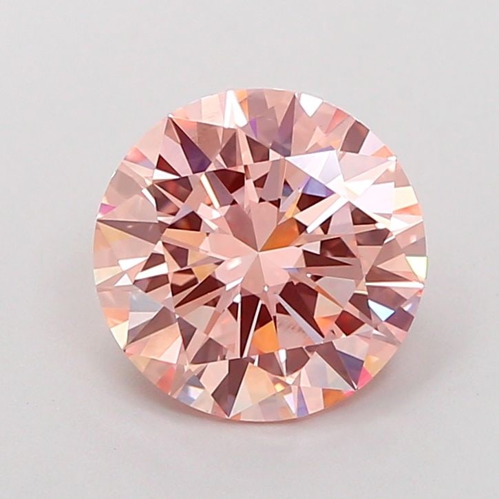 Loose Diamond - ROUND 2.83ct Fancy Vivid Pink VS1: Loose Diamond - ROUND 2.83ct Fancy Vivid Pink VS1 Source: This is a real non-mined Diamond that has been grown in a lab Shape: ROUND Carats: 2.83 Color: Fancy Vivid Pink Certification: IGI Video: