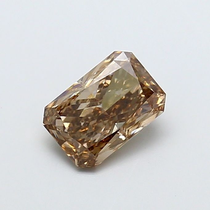 Loose Diamond - RADIANT 2.01ct Fancy Brown VS1: Loose Diamond - RADIANT 2.01ct Fancy Brown VS1 Source: This is a real non-mined Diamond that has been grown in a lab Shape: RADIANT Carats: 2.01 Color: Fancy Brown Certification: IGI Video: