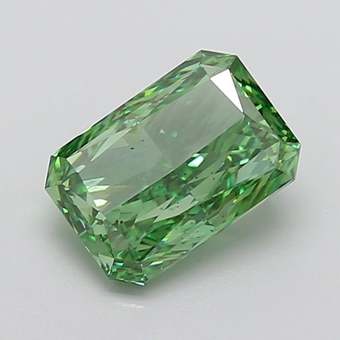 Loose Diamond - RADIANT 3.54ct Fancy Vivid Green VS2 (1 of 1)