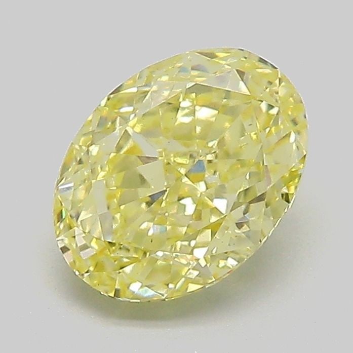 Loose Diamond - OVAL 1.48ct Fancy Intense Yellow VS1: Loose Diamond - OVAL 1.48ct Fancy Intense Yellow VS1 Source: This is a real non-mined Diamond that has been grown in a lab Shape: OVAL Carats: 1.48 Color: Fancy Intense Yellow Certification: IGI Video