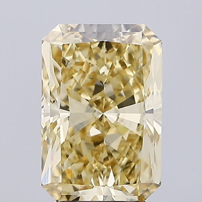 Loose Diamond - RADIANT 3.23ct Fancy Intense Yellow VS1: Loose Diamond - RADIANT 3.23ct Fancy Intense Yellow VS1 Source: This is a real non-mined Diamond that has been grown in a lab Shape: RADIANT Carats: 3.23 Color: Fancy Intense Yellow Certification: IGI