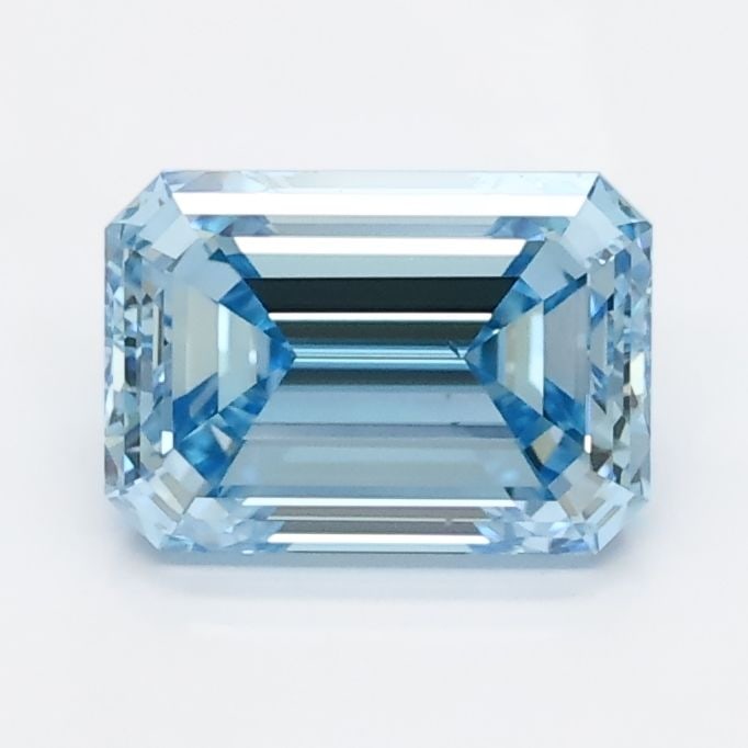 Loose Diamond - EMERALD 1.11ct Blue VS2: Loose Diamond - EMERALD 1.11ct Blue VS2 Source: This is a real non-mined Diamond that has been grown in a lab Shape: EMERALD Carats: 1.11 Color: Blue Certification: NONE Video: