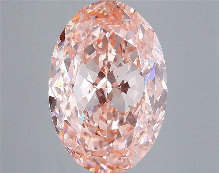 Loose Diamond - OVAL 11.04ct Fancy Vivid Pink VS1: Loose Diamond - OVAL 11.04ct Fancy Vivid Pink VS1 Source: This is a real non-mined Diamond that has been grown in a lab Shape: OVAL Carats: 11.04 Color: Fancy Vivid Pink Certification: IGI Video: