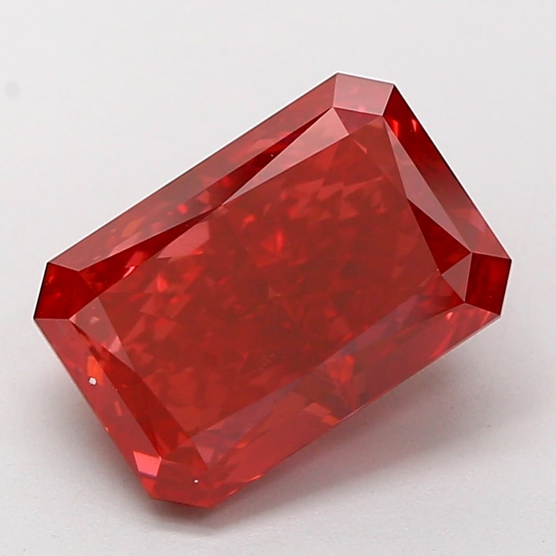 Loose Diamond - RADIANT 4.09ct RED VVS2 (1 of 1)
