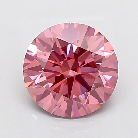 Ideal Loose Diamond - ROUND 2.56ct Fancy Vivid Brownish Pink VVS2: Ideal Loose Diamond - ROUND 2.56ct Fancy Vivid Brownish Pink VVS2 Source: This is a real non-mined Diamond that has been grown in a lab Shape: ROUND Carats: 2.56 Color: Fancy Vivid Brownish Pink Certi