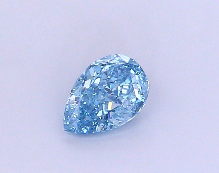 Loose Diamond - PEAR 1.13ct Fancy Vivid Blue VVS2: Loose Diamond - PEAR 1.13ct Fancy Vivid Blue VVS2 Source: This is a real non-mined Diamond that has been grown in a lab Shape: PEAR Carats: 1.13 Color: Fancy Vivid Blue Certification: IGI Video: