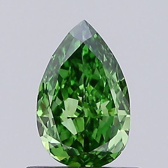 Loose Diamond - PEAR 0.7ct Fancy Vivid Green VS1: Loose Diamond - PEAR 0.7ct Fancy Vivid Green VS1 Source: This is a real non-mined Diamond that has been grown in a lab Shape: PEAR Carats: 0.7 Color: Fancy Vivid Green Certification: IGI Video: