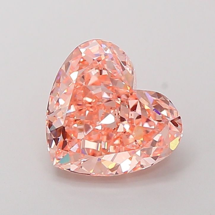 Loose Diamond - HEART 4.52ct Fancy Intense Pink VVS2: Loose Diamond - HEART 4.52ct Fancy Intense Pink VVS2 Source: This is a real non-mined Diamond that has been grown in a lab Shape: HEART Carats: 4.52 Color: Fancy Intense Pink Certification: IGI Video: