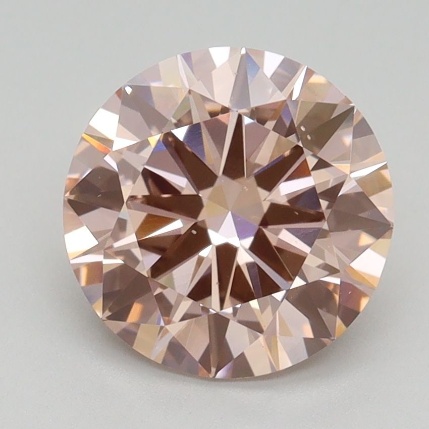 Loose Diamond - ROUND 2.46ct Fancy Intense Pink VS2: Loose Diamond - ROUND 2.46ct Fancy Intense Pink VS2 Source: This is a real non-mined Diamond that has been grown in a lab Shape: ROUND Carats: 2.46 Color: Fancy Intense Pink Certification: IGI Video:
