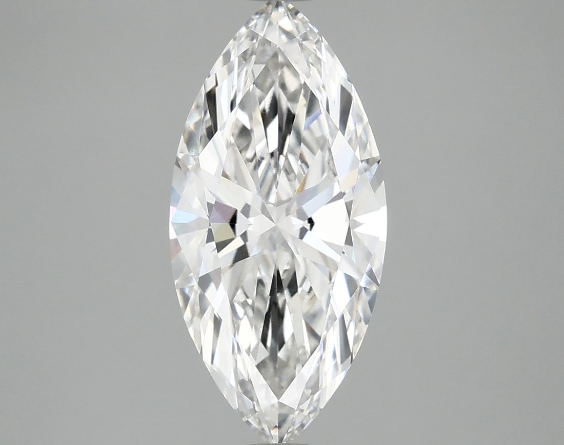 Loose Diamond - MARQUISE 2.5ct F VVS2: Loose Diamond - MARQUISE 2.5ct F VVS2 Source: This is a real non-mined Diamond that has been grown in a lab Shape: MARQUISE Carats: 2.5 Color: F Clarity: VVS2 Certification: IGI Condition: Pre-Owned P