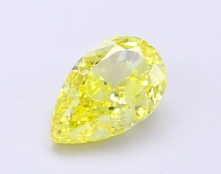 Loose Diamond - PEAR 1.0ct Fancy Vivid Yellow VVS2: Loose Diamond - PEAR 1.0ct Fancy Vivid Yellow VVS2 Source: This is a real non-mined Diamond that has been grown in a lab Shape: PEAR Carats: 1.0 Color: Fancy Vivid Yellow Certification: IGI Video: