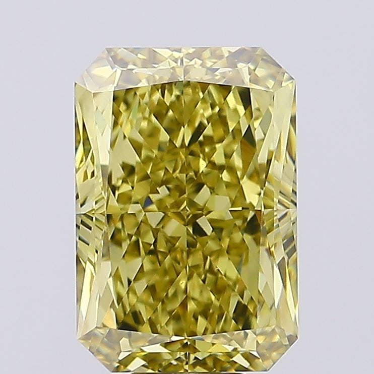 Loose Diamond - RADIANT 10.62ct Fancy Intense Yellow VS1: Loose Diamond - RADIANT 10.62ct Fancy Intense Yellow VS1 Source: This is a real non-mined Diamond that has been grown in a lab Shape: RADIANT Carats: 10.62 Color: Fancy Intense Yellow Certification: N