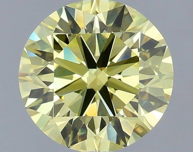 Loose Diamond - ROUND 1.71ct Fancy Intense Yellow VVS2: Loose Diamond - ROUND 1.71ct Fancy Intense Yellow VVS2 Source: This is a real non-mined Diamond that has been grown in a lab Shape: ROUND Carats: 1.71 Color: Fancy Intense Yellow Certification: IGI PL