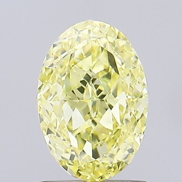 Loose Diamond - OVAL 1.0ct Fancy Intense Yellow VVS2: Loose Diamond - OVAL 1.0ct Fancy Intense Yellow VVS2 Source: This is a real non-mined Diamond that has been grown in a lab Shape: OVAL Carats: 1.0 Color: Fancy Intense Yellow Certification: IGI Video: