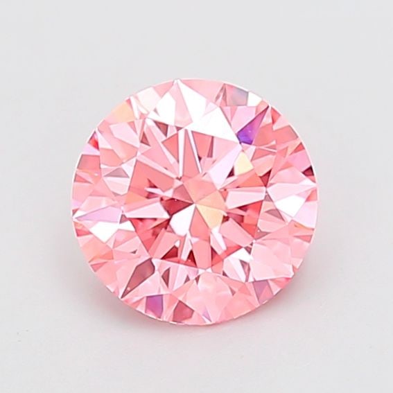 Ideal Loose Diamond - ROUND 1.53ct Fancy Vivid Pink VS1: Ideal Loose Diamond - ROUND 1.53ct Fancy Vivid Pink VS1 Source: This is a real non-mined Diamond that has been grown in a lab Shape: ROUND Carats: 1.53 Color: Fancy Vivid Pink Certification: IGI Video