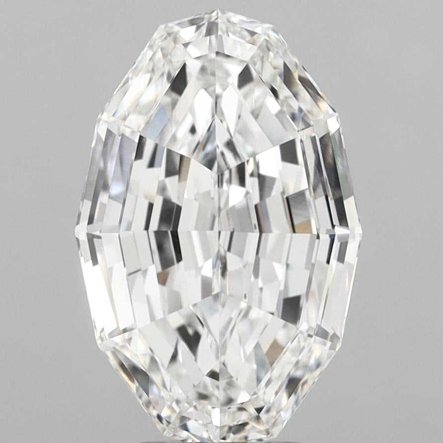 Loose Diamond - OVAL STEP CUT 5.07ct F VVS2: Loose Diamond - OVAL STEP CUT 5.07ct F VVS2 Source: This is a real non-mined Diamond that has been grown in a lab Shape: OVAL STEP CUT Carats: 5.07 Color: F Clarity: VVS2 Certification: IGI Condition: