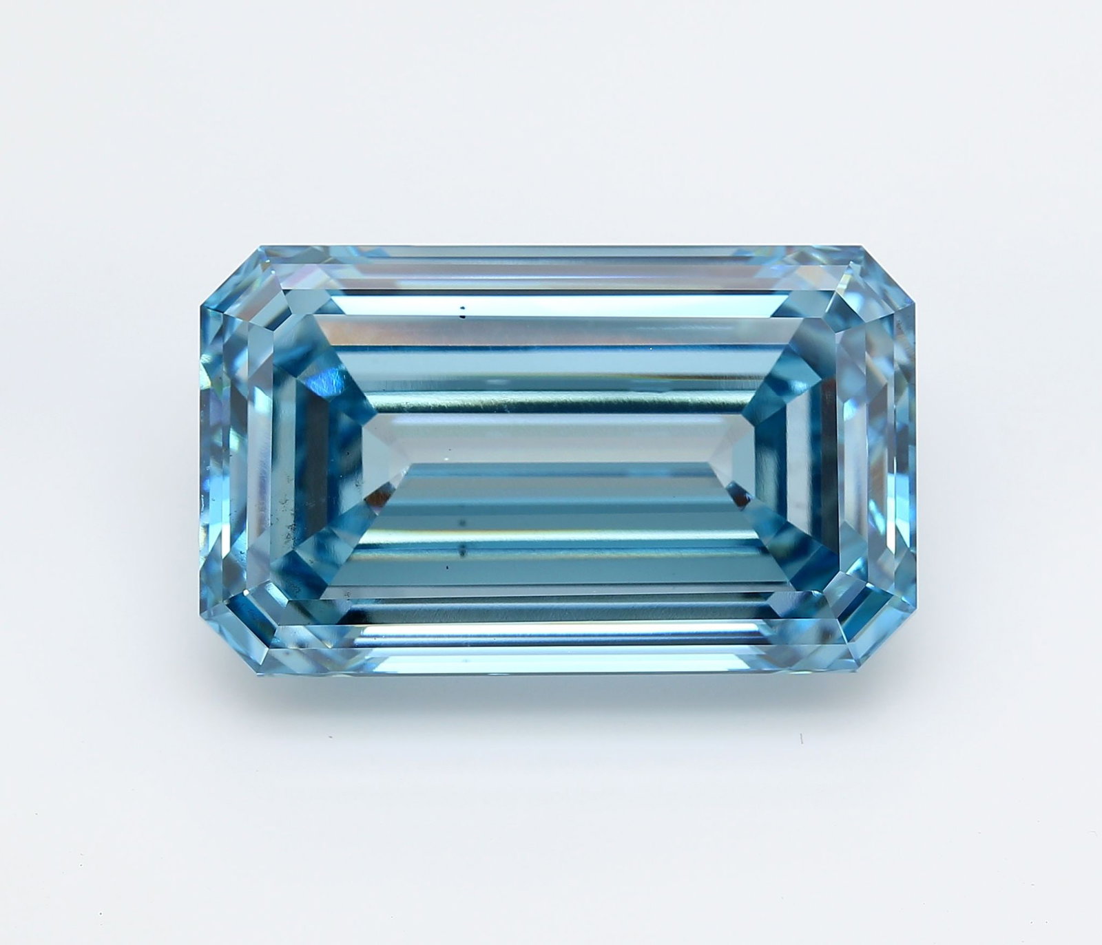 Loose Diamond - EMERALD 27.31ct Fancy Vivid Blue VS2 (1 of 1)