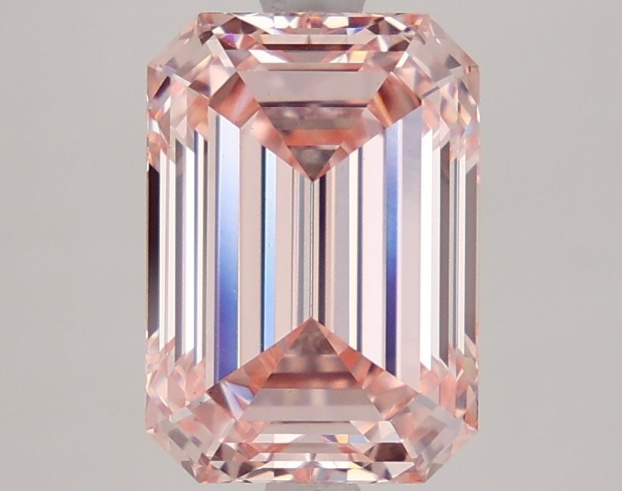 Loose Diamond - EMERALD 3.73ct Fancy Intense Pink VS1: Loose Diamond - EMERALD 3.73ct Fancy Intense Pink VS1 Source: This is a real non-mined Diamond that has been grown in a lab Shape: EMERALD Carats: 3.73 Color: Fancy Intense Pink Certification: IGI Vid