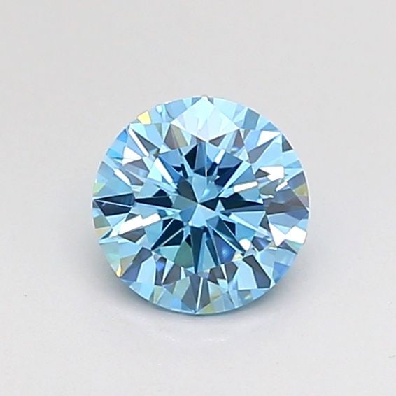 Loose Diamond - ROUND 0.52ct Blue VVS2: Loose Diamond - ROUND 0.52ct Blue VVS2 Source: This is a real non-mined Diamond that has been grown in a lab Shape: ROUND Carats: 0.52 Color: Blue Certification: NONE Video: