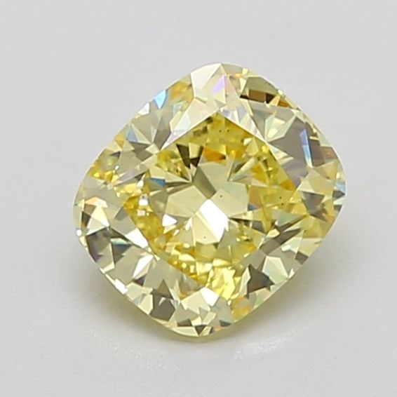 Loose Diamond - CUSHION MODIFIED 2.33ct Fancy Intense Yellow VS2: Loose Diamond - CUSHION MODIFIED 2.33ct Fancy Intense Yellow VS2 Source: This is a real non-mined Diamond that has been grown in a lab Shape: CUSHION MODIFIED Carats: 2.33 Color: Fancy Intense Yellow 