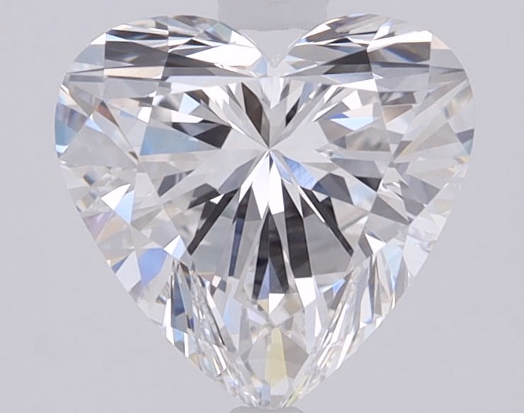 Loose Diamond - HEART 2.2ct F VS1: Loose Diamond - HEART 2.2ct F VS1 Source: This is a real non-mined Diamond that has been grown in a lab Shape: HEART Carats: 2.2 Color: F Clarity: VS1 Certification: IGI Condition: Pre-Owned PLEASE NO