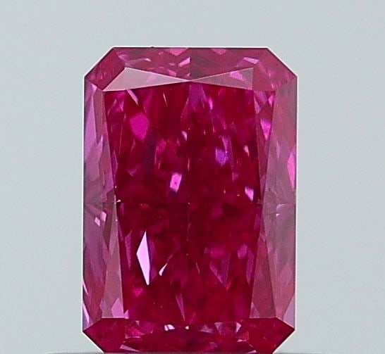 Loose Diamond - RADIANT 0.57ct Fancy Vivid Pink VS1: Loose Diamond - RADIANT 0.57ct Fancy Vivid Pink VS1 Source: This is a real non-mined Diamond that has been grown in a lab Shape: RADIANT Carats: 0.57 Color: Fancy Vivid Pink Certification: NONE Video: