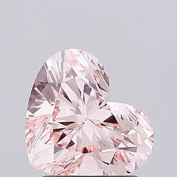 Loose Diamond - HEART 1.5ct Fancy Intense Pink VS1: Loose Diamond - HEART 1.5ct Fancy Intense Pink VS1 Source: This is a real non-mined Diamond that has been grown in a lab Shape: HEART Carats: 1.5 Color: Fancy Intense Pink Certification: IGI Video: